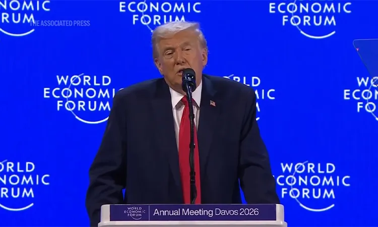 Trump says he would not use force to acquire Greenland, urges talks at Davos