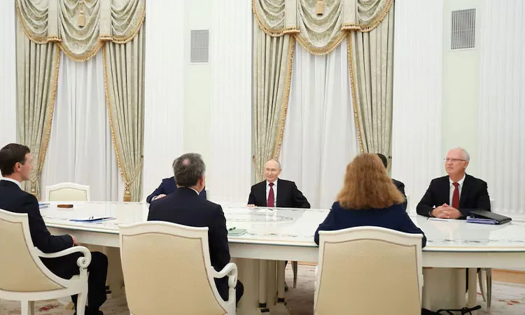 Russian President Vladimir Putin will meet U.S. President Donald Trump’s special envoy Steve Witkoff in Moscow: Photo collected