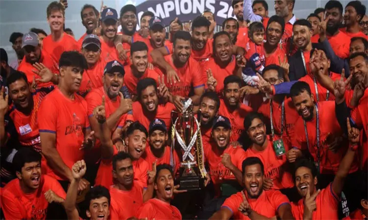 Rajshahi Warriors win BPL title with dominant Final victory