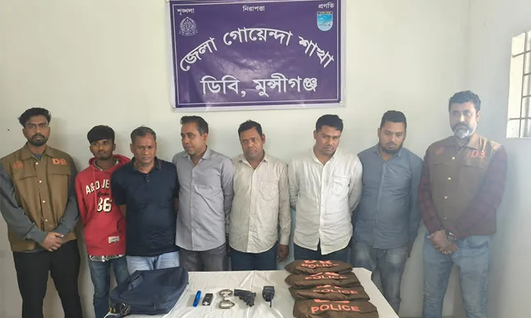 Fake DB Officers Arrested: 6 Robbers Caught Red-Handed Near Padma Bridge Toll Plaza