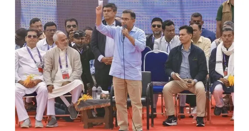 Tarique Rahman ‘A political party wants to keep women locked in their homes’