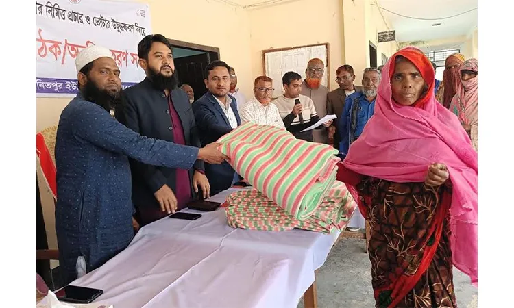 Blankets distributed among the disabled in Porsha