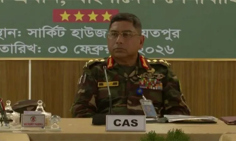 Chief of Army Staff General Waker-Uz-Zaman: Photo collected