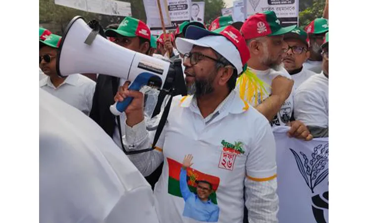 DAB's public relations in Dhaka-17 constituency