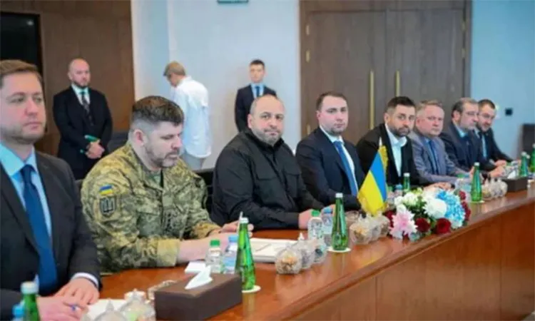Ukraine, Russia begin second day of talks in UAE