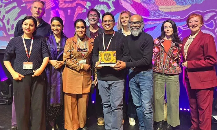 Rezwan Shahriar Sumit’s political drama 'Master' has won the Big Screen Award at IFFR 2026: Photo collected