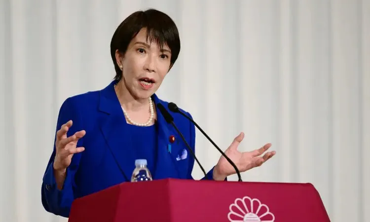 Japan's Prime Minister Sanae Takaichi: File photo