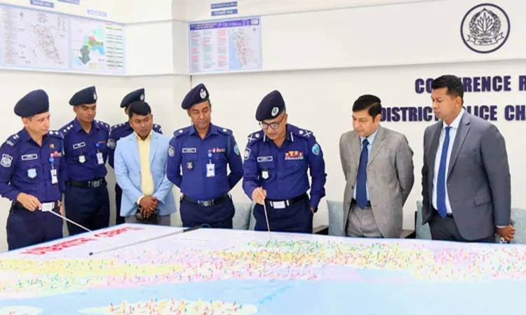 Chattogram police have launched a modern command center.
