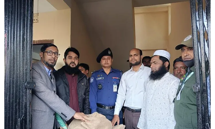 Voting equipment including ballot papers at polling stations in Porsha