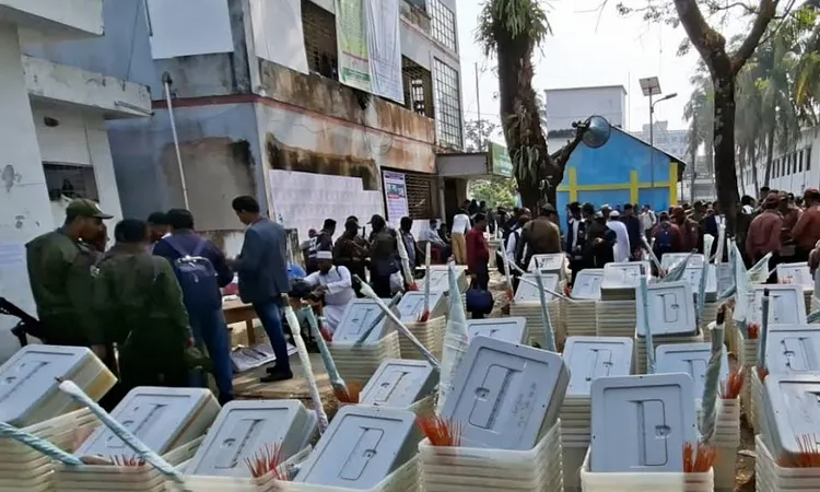 Election ballot papers and other equipment have reached the center of Bhola