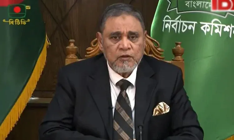 Chief Election Commissioner AMM Nasir Uddin: Photo collected
