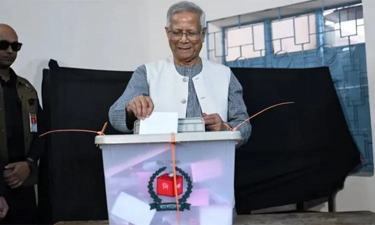 Chief advisor casts vote in Gulshan