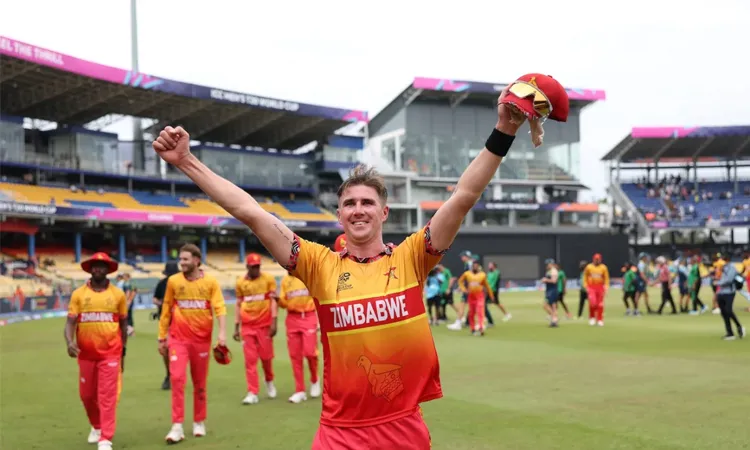 Zimbabwe's second-ever T20I win against Australia, the first occurring during the 2007 T20 World Cup.