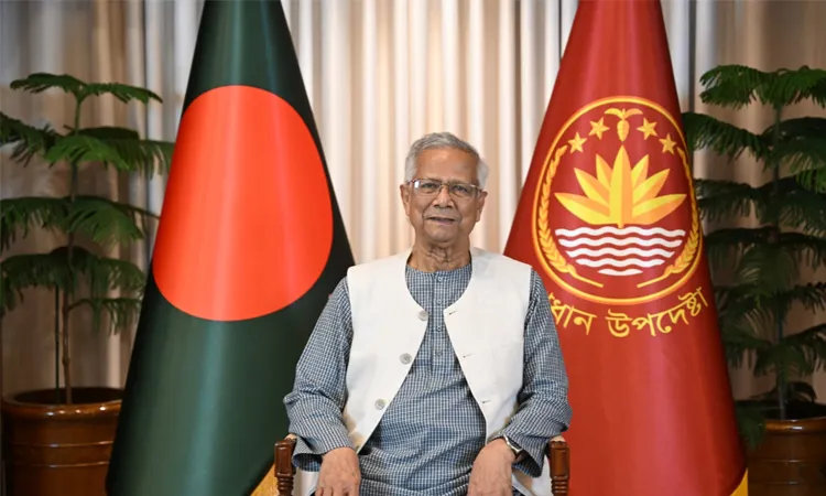 Chief Adviser Professor Muhammad Yunus delivers his farewell address to the nation on Monday night. Photo: CA’s Press Wing