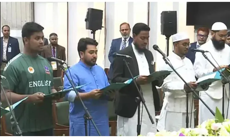 NCP Lawmakers Sworn In Support Constitutional Reform Council Oath