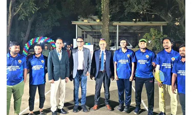 Badminton tournament finals held at Tangail LGED