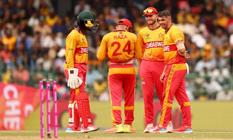Zimbabwe beat Sri Lanka by six wickets at Khettarama.