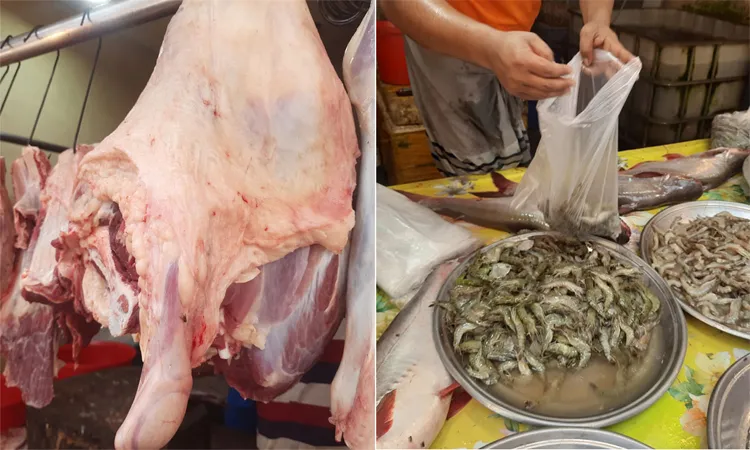 On the first Friday of Ramadan, Dhaka markets saw a price increase: Photo collage