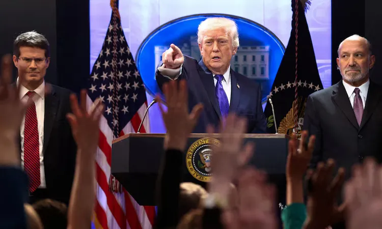 Donald Trump has announced a new 10% global tariff on imports, hours after the U.S. Supreme Court struck down: Photo collected