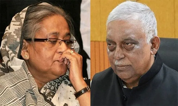 collage photo:Sheikh Hasina-Asaduzzaman khan kamal