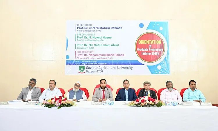 GAU Welcomes 254 New MS and PhD Students for Winter 2025 Term