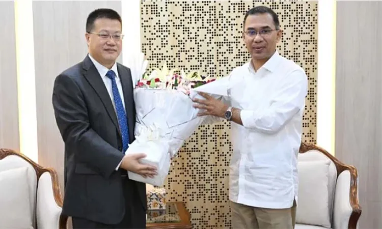 Chinese Ambassador Yao Wen Meets Prime Minister Tarique Rahman
