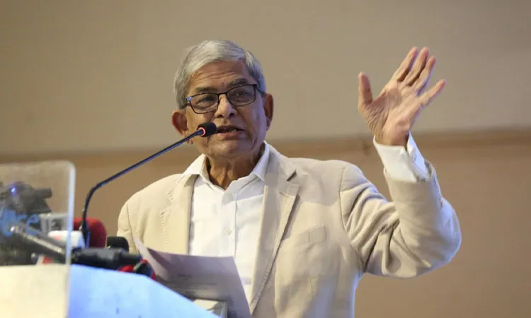 Mirza Fakhrul Islam Alamgir made the remarks at a press conference at the Nayapaltan BNP central office.