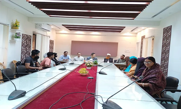 Citizens' Group Meeting to Ensure Sustainable Development and Good Governance in Biswambharpur