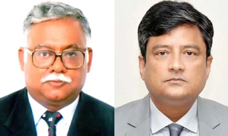 Harun-or-Rashid and Md Moshiur Rahman(Ex–National University VC): Photo collected