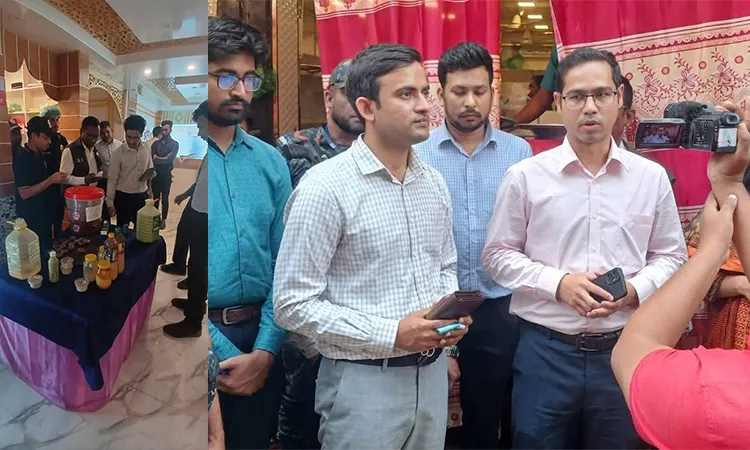 The district administration said such mobile court drives will continue in the public interest: Photo Mofijur Rahman Shipon