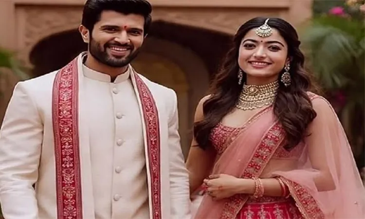 Popular couple Rashmika Mandanna and Vijay Deverakonda