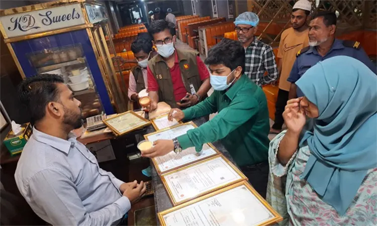 The operation was led by Assistant Commissioner (Land) and Executive Magistrate Sonia Haque on Thursday.