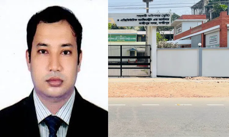 Fazlul Haque Fazlu, chief assistant cum accountant of the Lakshmipur Sadar Upazila Land Office.