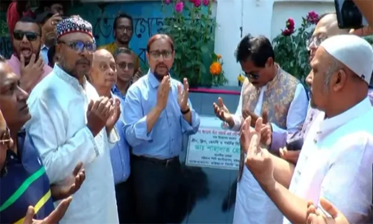 CCC Mayor Dr. Shahadat Inaugurates Jamalkhan Beautification Project