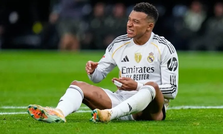 Mbappe will miss Real Madrid’s La Liga match against Getafe on Monday.