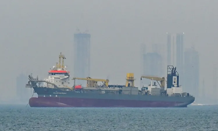 Iran Strikes Oil Tanker in Strait of Hormuz, Fire Reported