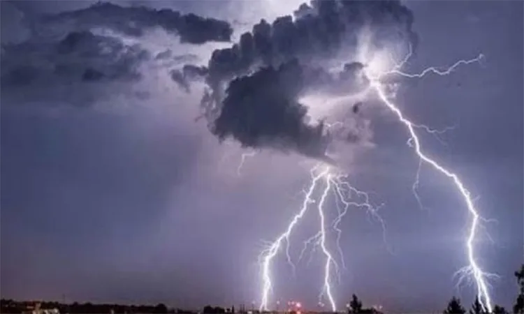 Rain and Thunderstorms Forecast for Seven Divisions