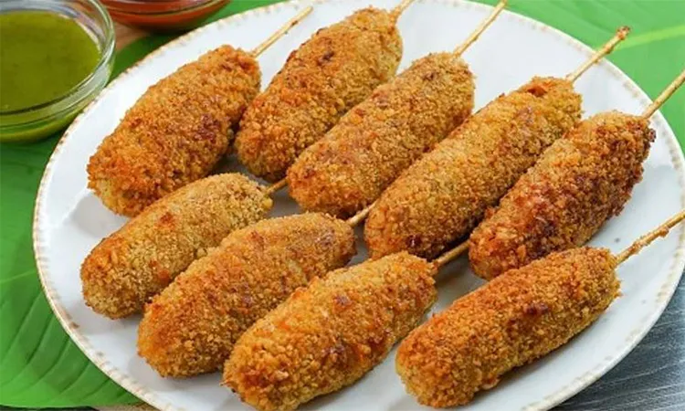 Photo: Crispy Chicken Kebab