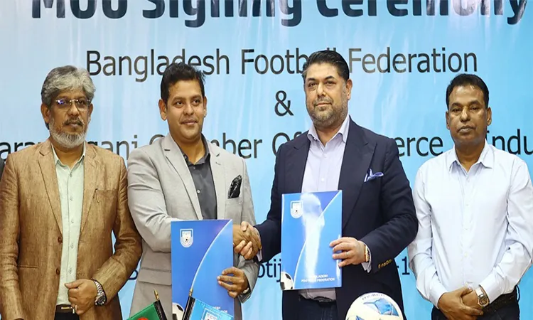 Agreement signed between BFF and Narayanganj Chamber