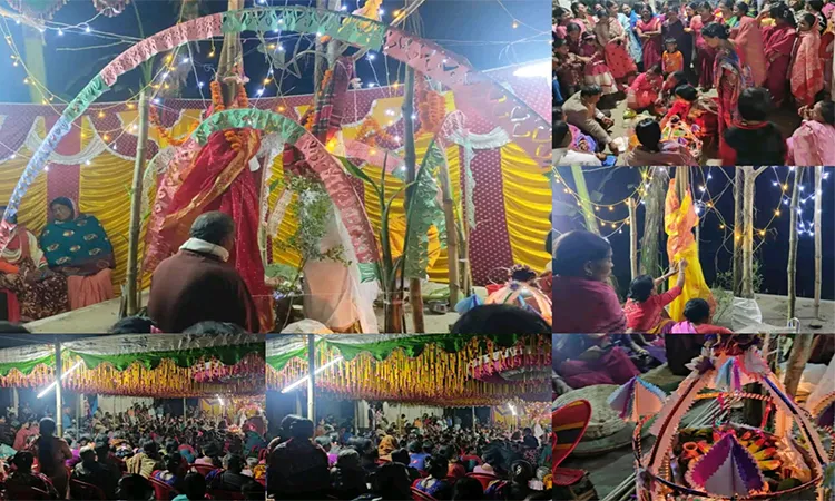 The event took place last Monday evening at the home of Kirit Kanti Roy in Sonalur Kuthi village under Nazim Khan Union.