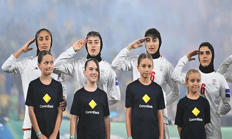The controversy arose after the Iranian players did not sing their national anthem before their Asian Cup opener against South Korea in Australia.