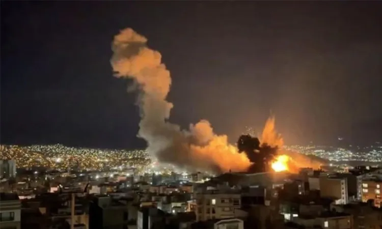 The projectile hit a residential compound used by workers of a maintenance and cleaning company in Al-Kharj Governorate.