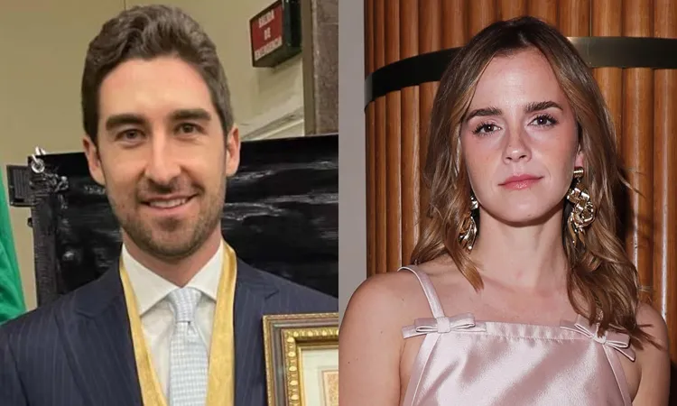 Gonzalo Hevia Bailères and Emma Watson