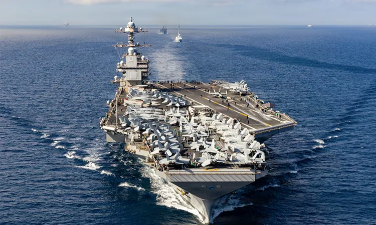 Officials said the fire started in the ship’s main laundry area.