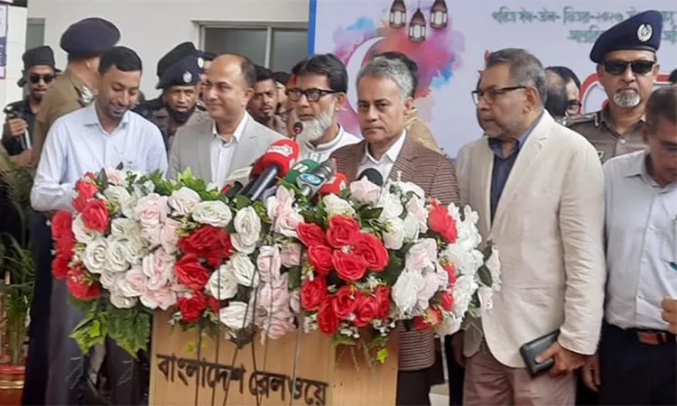 Railways Minister Sheikh Rabiul Alam