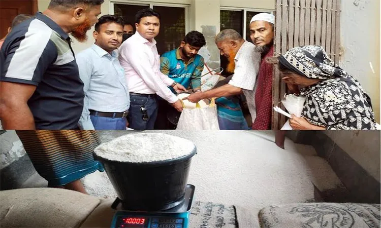 VGF Rice Distributed to 4,625 Families in Paikgachha