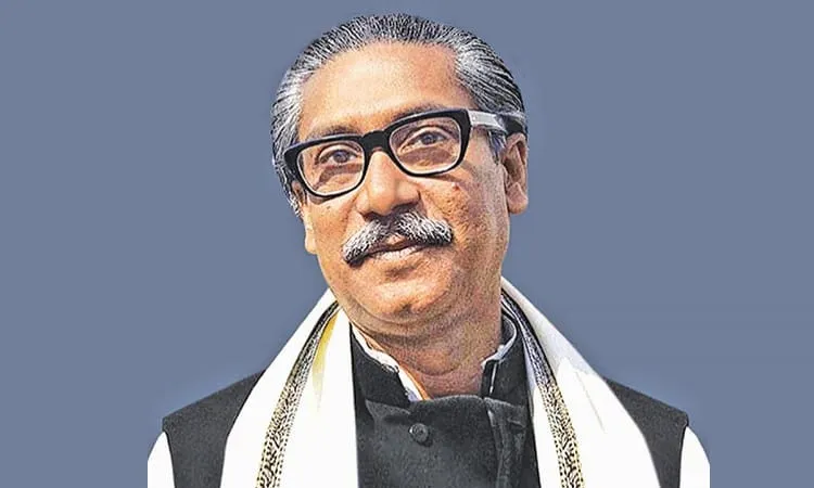 Bangabandhu Sheikh Mujibur Rahman.