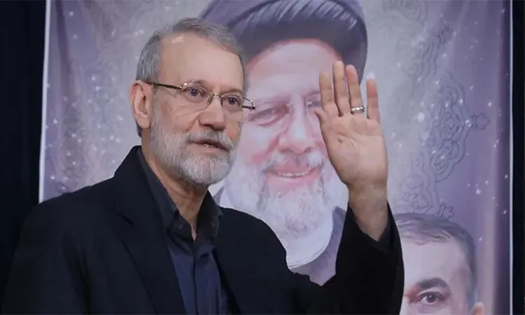 Iran's top security official Ali Larijani.