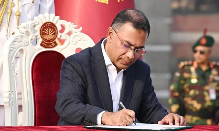 Prime Minister Tarique Rahman