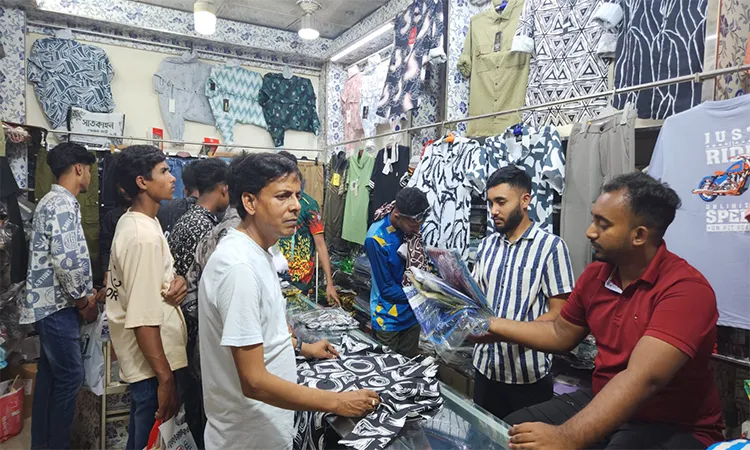 Eid Shopping Frenzy Grips Bheramara Markets
